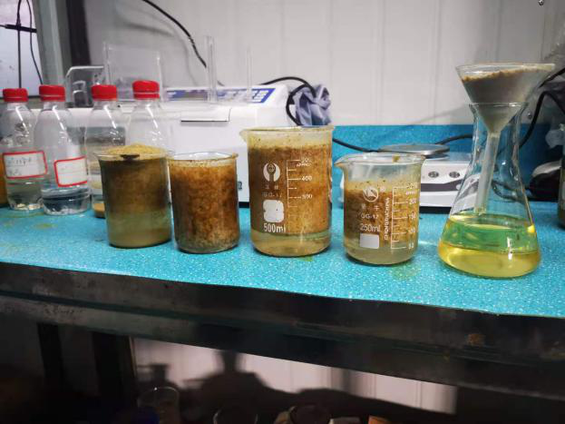 切削液廢水預(yù)處理試驗
